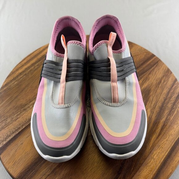 Vionic Womens Size 10  Brisk Vayda Grey Pink Walking Comfort Shoes Sneakers - Picture 8 of 10